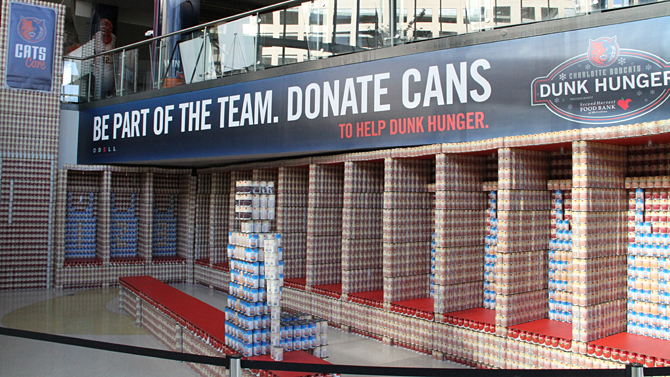 Charlotte Bobcats Ready to Dunk Hunger