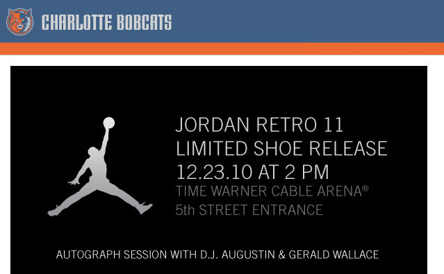 Jordan Retro 11 Limited Shoe Release Dec 23rd