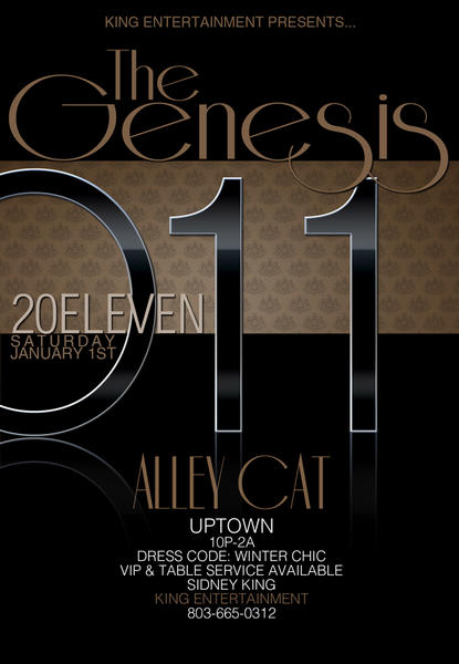 King Ent Presents: Genesis New Years Day