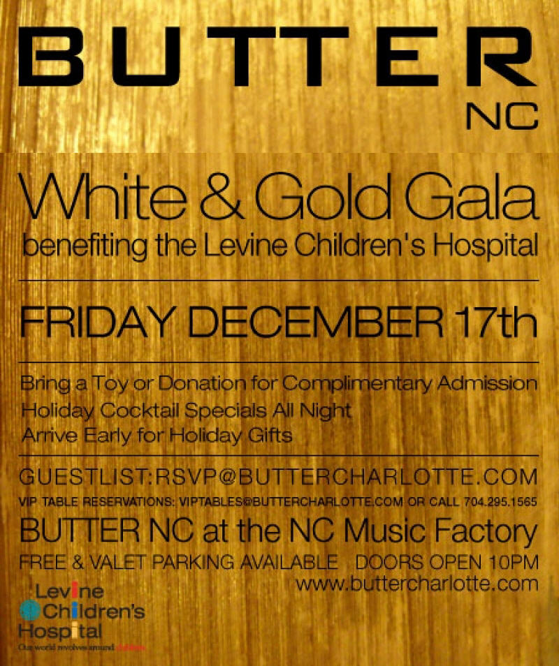 White & Gold Holiday Gala Fri Dec 17th