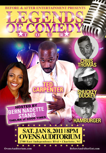 Legends of Comedy Tour Jan 8th