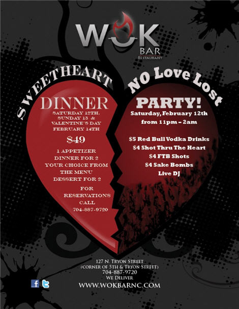 Sweetheart Dinner & No Love Lost Party