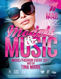 Models And Music March 11th