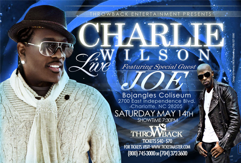 A Night With Charlie Wilson & Joe May 14th
