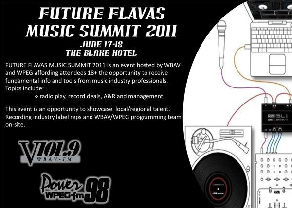Future Flavas Music Summit June 18th