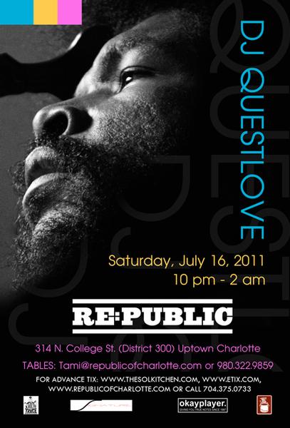 DJ QuestLove July 16th