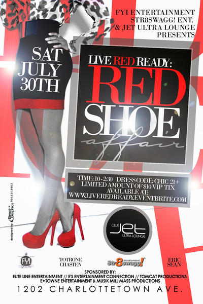 Live Red Ready Red Shoe Affair