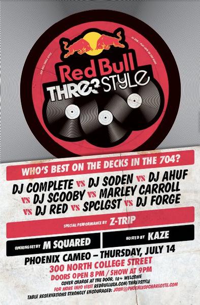 Red Bull Thre3Style July 14th