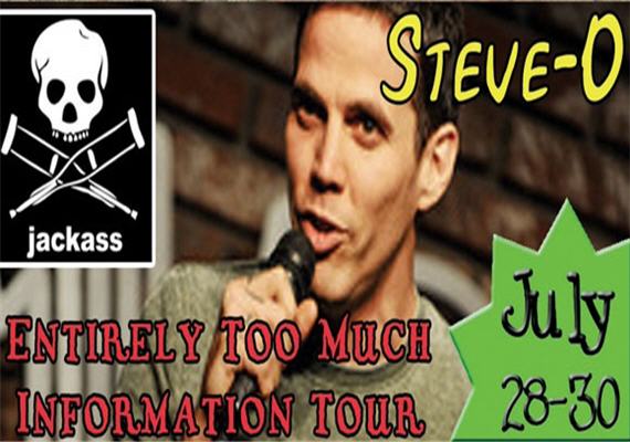 Steve O at The Comedy Zone July 28-30