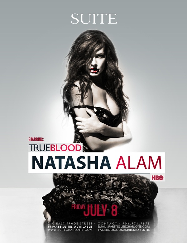 True Blood’s Natasha Alam July 8th