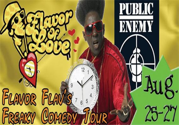 Flavor Flav at The Comedy Zone Aug 25-27