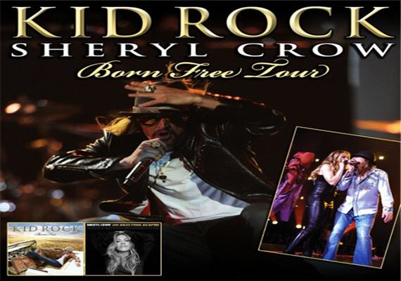 Kid Rock with Sheryl Crow Aug 27th