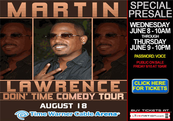 Martin Lawrence August 18th