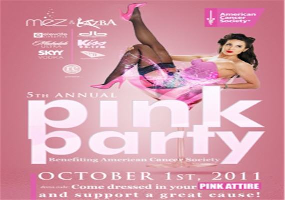 5th Annual Pink Party Oct 1st