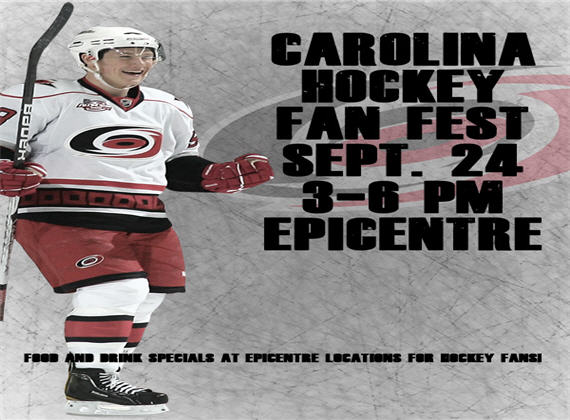 Carolina Hockey Fan Fest Sept 24th