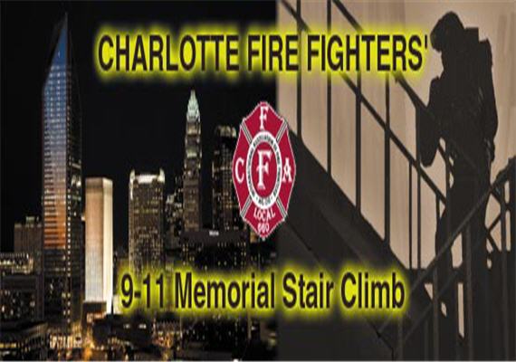 Charlotte Fire Fighters 9-11 Memorial Stair Climb