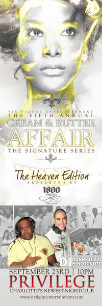 Cream & Butter Affair Sept 23rd