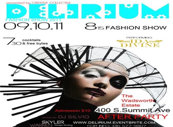 Delirium: A Fashion Show Sept 10th