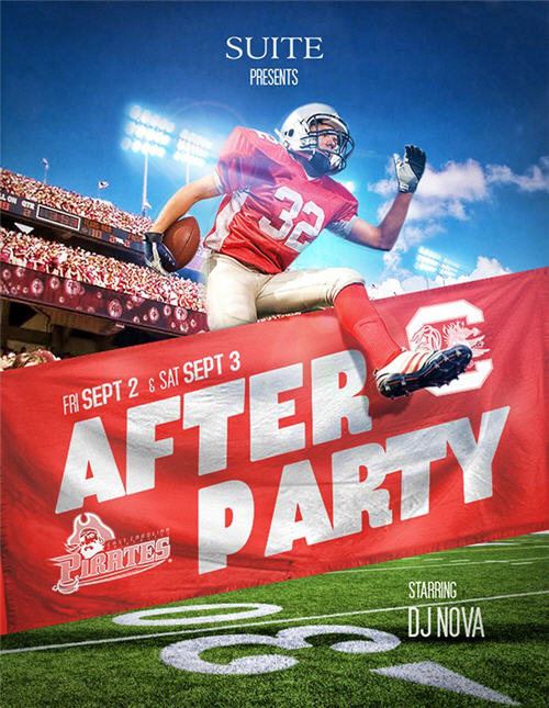 ECU / USC Pre & After Parties at Suite Sept 2nd & 3rd