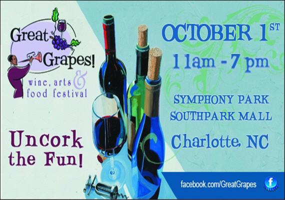 Great Grapes Wine & Music Festival Oct 1st