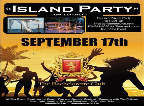 Island Party For Singles Sept 17th