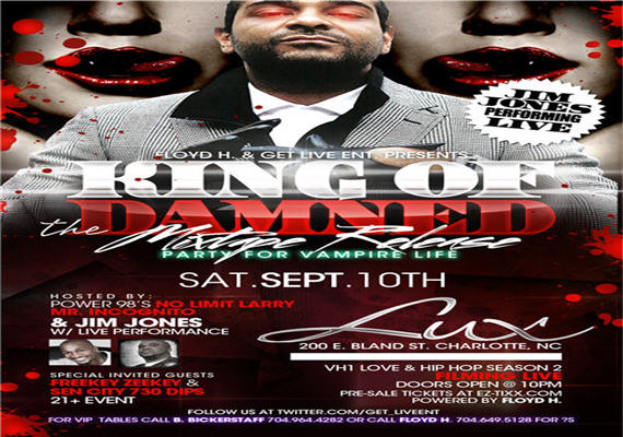 Jim Jones @ LUX Sept 10th