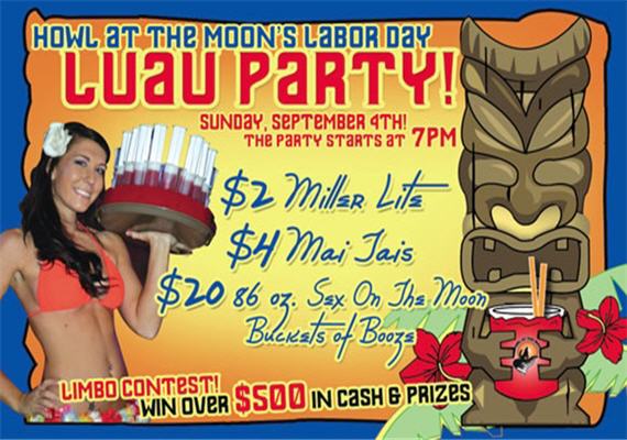 Luau Party Sept 4th