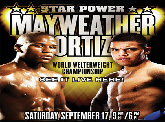 Mayweather vs Ortiz Fight Viewing Parties Sept 17th