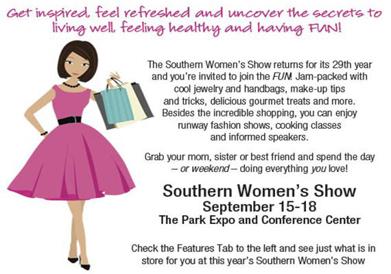 Southern Women’s Show Sept 15th -18th
