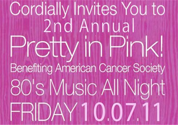2nd Annual Pretty in Pink at Butter Oct 7th