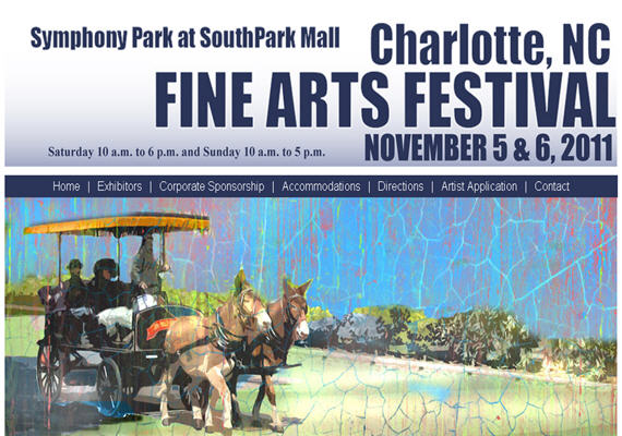 Charlotte Fine Arts Festival Nov 5th & 6th