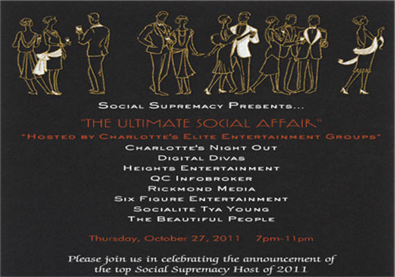 Social Supremacy Presents The Ultimate Social Affair Oct 27th