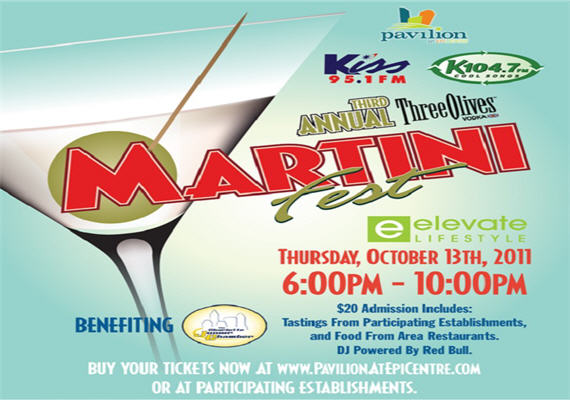 Third Annual Martini Fest Oct 13th