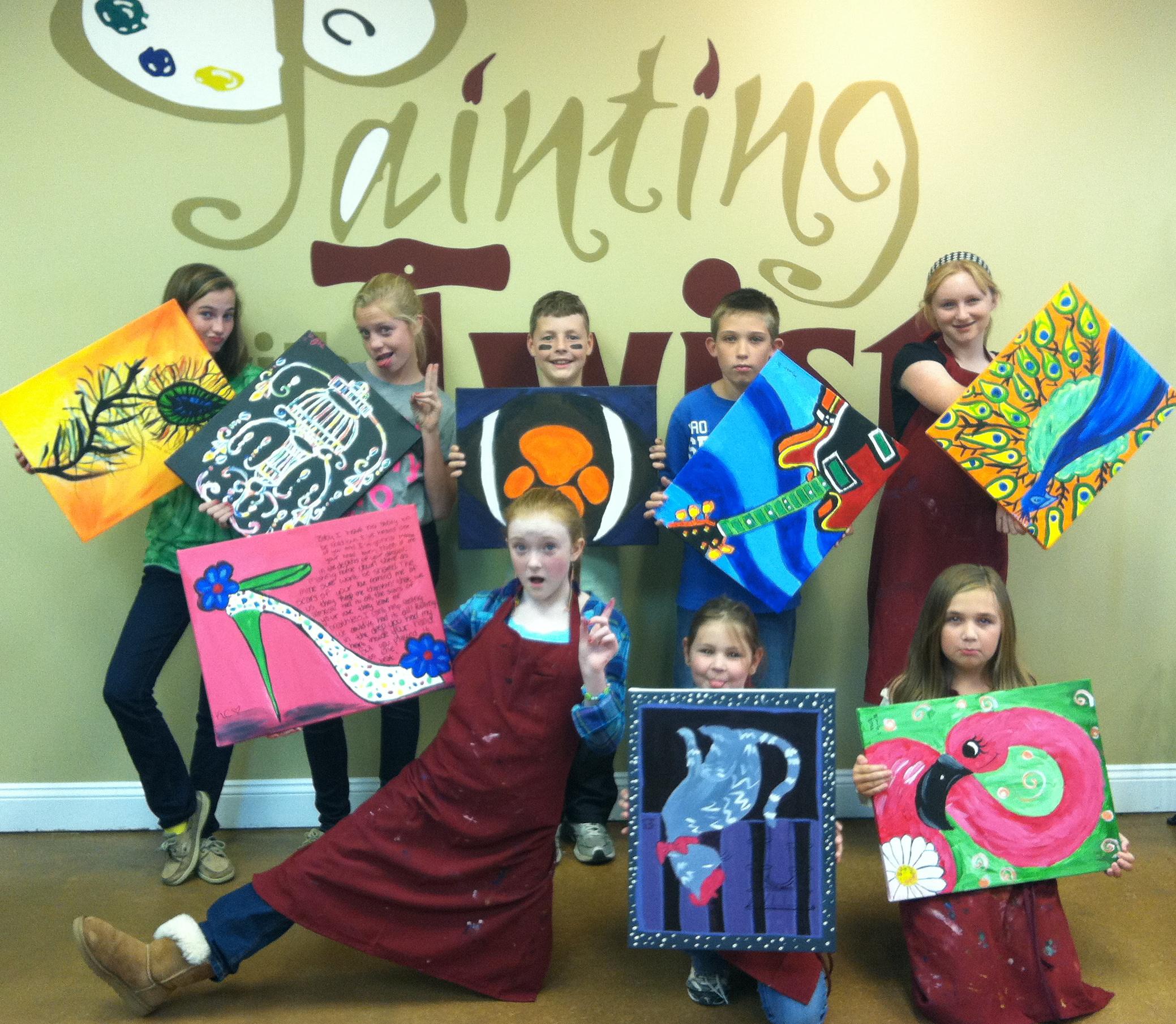Painting with a Twist: Kid’s Choice