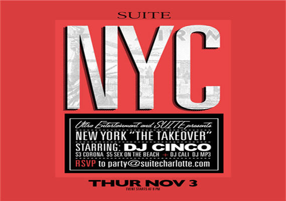 NYC “The Takeover” at Suite