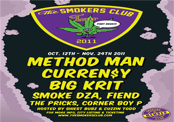 The Smokers Club Tour Nov 16th