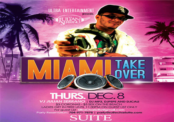 Suite – Miami Takeover with VJ Julian Serrano
