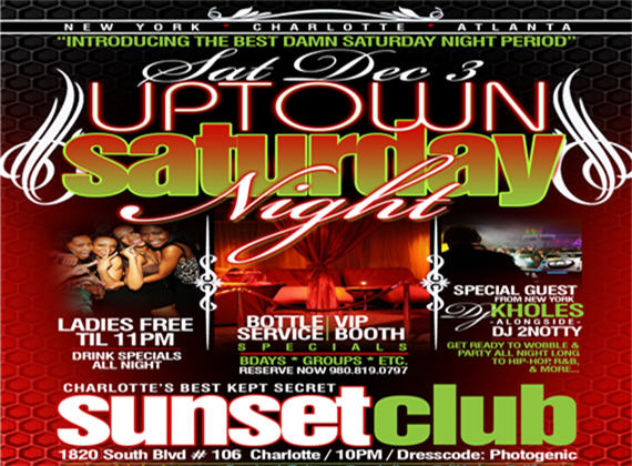 Uptown Saturday Night “The Best Damn Sat Night Period”