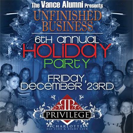 Unfinished Business: Vance Annual Holiday Reunion