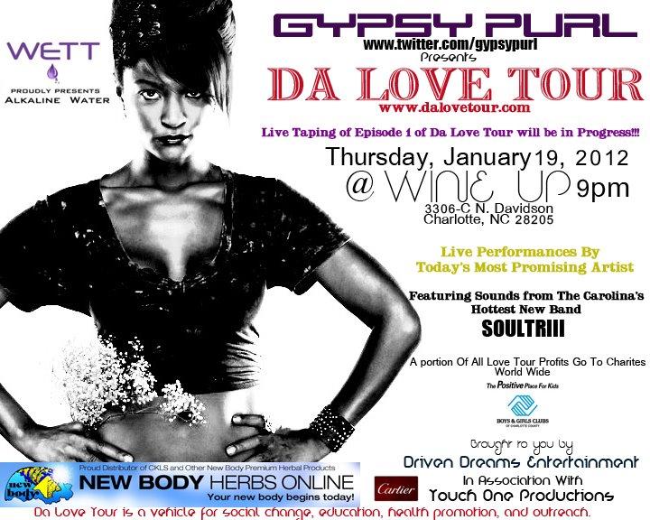 Da Love Tour featuring Gypsy Purl @ The Wine Up