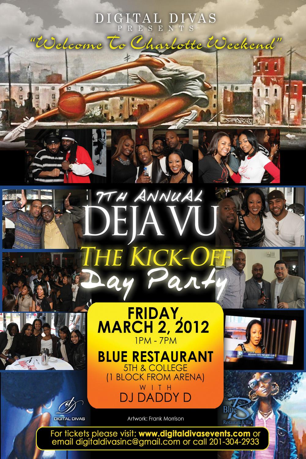 Digital Divas Present: 7th Annual “DeJa Vu” @ Blue – Friday, March 2, 2012