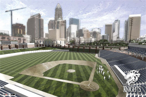 Charlotte Knights Want $11 Million From City For New Baseball Stadium