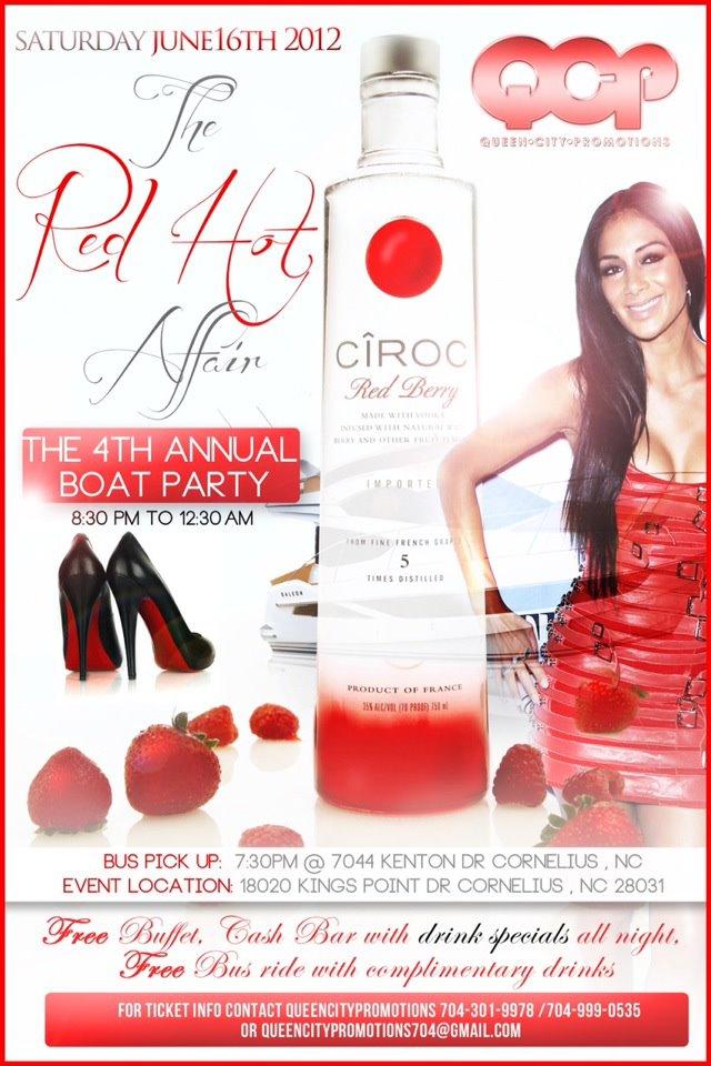 RED HOT AFFAIR 4TH ANNUAL BOAT PARTY