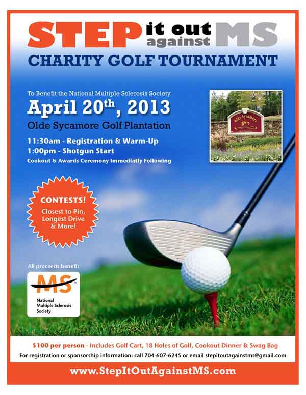 Step It Out Against MS Charity Golf Tournament