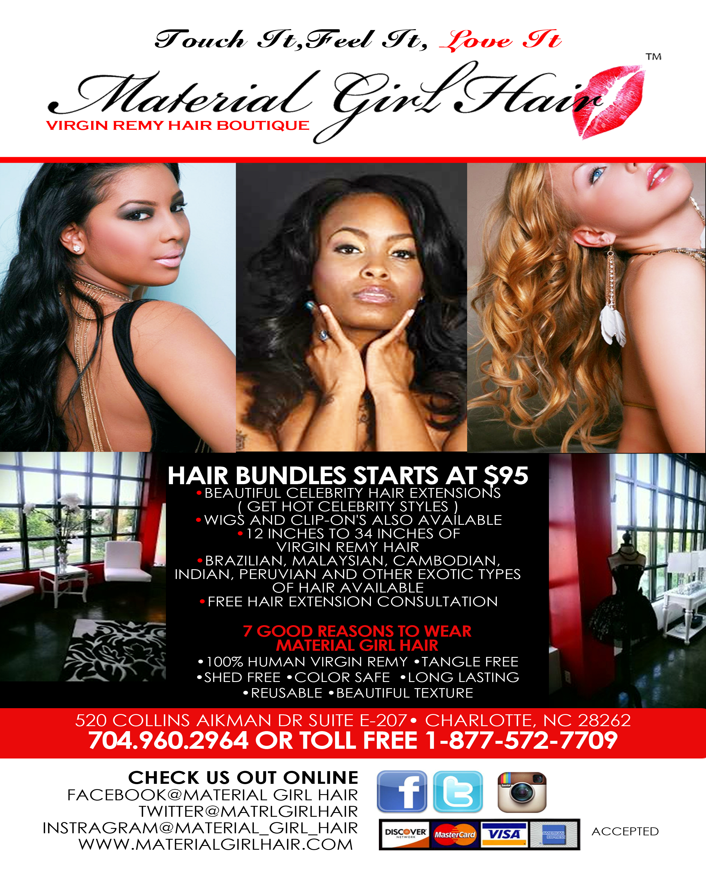 For Sisters Only 2013 – Material Girl Hair