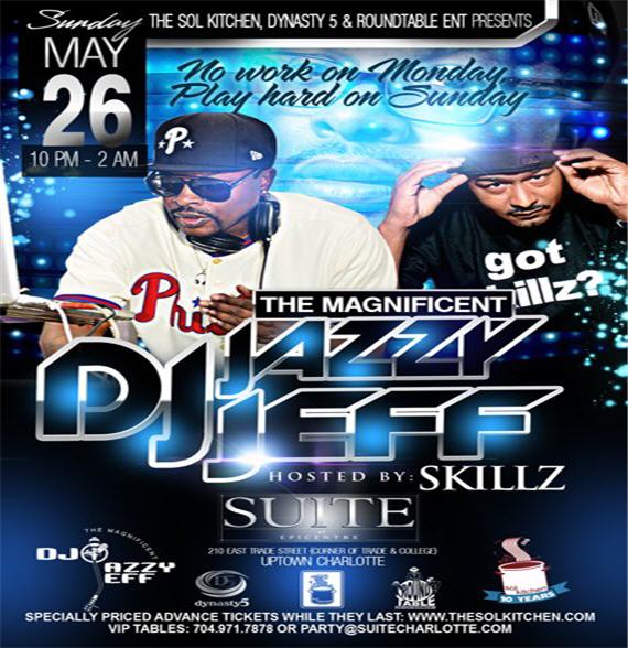 Sol Kitchen & Friends Present The Magnificent DJ Jazzy Jeff