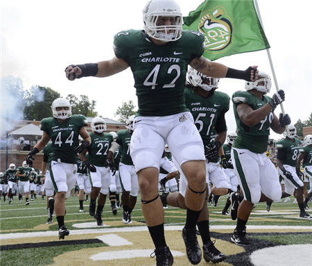 Charlotte 49ers Kickoff Football Era With Blowout Victory