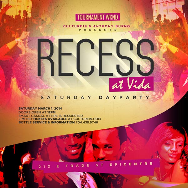 RECESS at VIDA Day Party