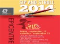 2014 Sip and Stroll: Art, Wine, & Music Festival – Sept 12th & 13th
