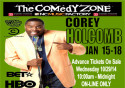 Corey Holcomb at The Comedy Zone – Jan 15th – 18th